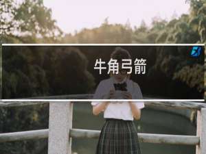 牛角弓箭