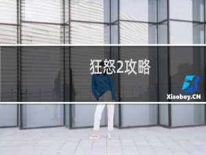 狂怒2攻略