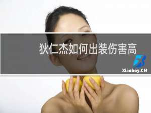 狄仁杰如何出装伤害高