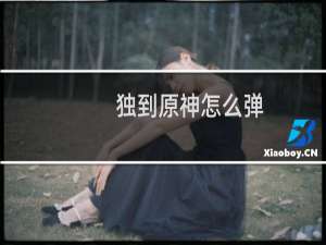 独到原神怎么弹