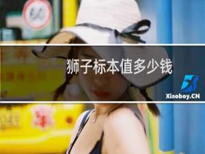 狮子标本值多少钱