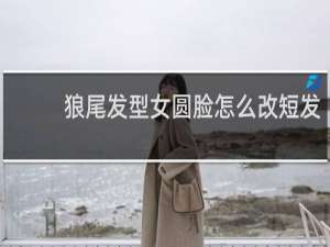 狼尾发型女圆脸怎么改短发
