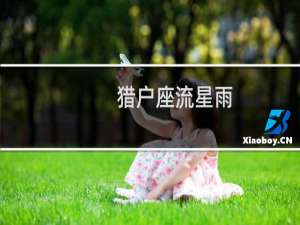 猎户座流星雨