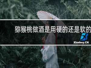猕猴桃做酒是用硬的还是软的