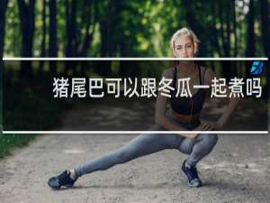 猪尾巴可以跟冬瓜一起煮吗