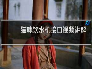 猫咪饮水机接口视频讲解
