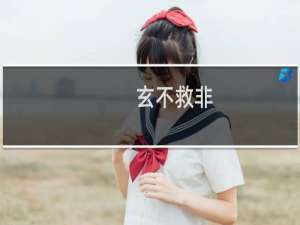 玄不救非，氪不改命什么梗