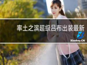 率土之滨超级吕布出装最新