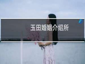 玉田婚姻介绍所