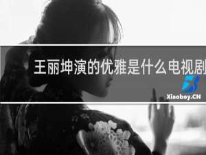 王丽坤演的优雅是什么电视剧