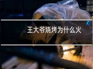 王大爷烧烤为什么火