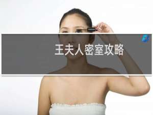 王夫人密室攻略
