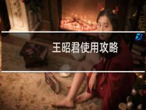 王昭君使用攻略