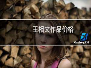 王相文作品价格