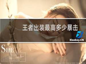 王者出装最高多少暴击