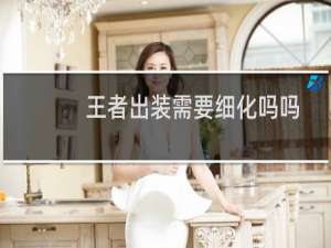 王者出装需要细化吗吗
