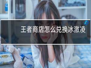 王者商店怎么兑换冰激凌