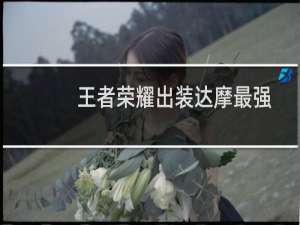 王者荣耀出装达摩最强