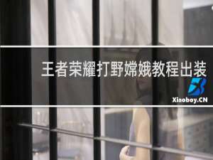 王者荣耀打野嫦娥教程出装