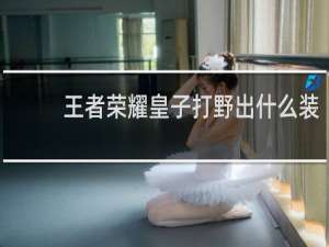 王者荣耀皇子打野出什么装