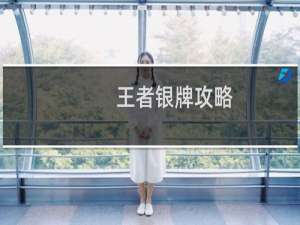 王者银牌攻略