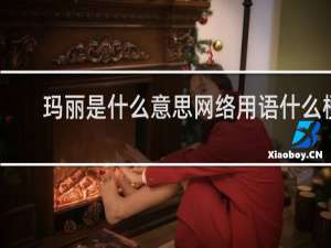 玛丽是什么意思网络用语什么梗