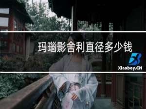 玛瑙影舍利直径多少钱