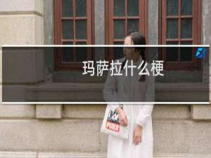 玛萨拉什么梗