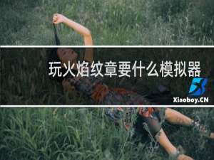 玩火焰纹章要什么模拟器