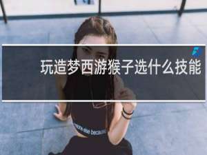 玩造梦西游猴子选什么技能