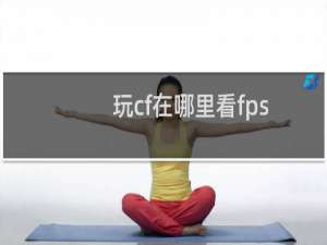 玩cf在哪里看fps