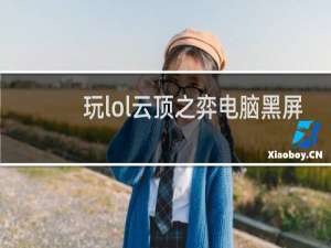 玩lol云顶之弈电脑黑屏