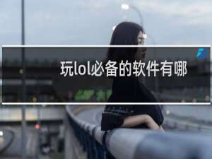 玩lol必备的软件有哪些