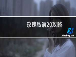 玫瑰私语 攻略