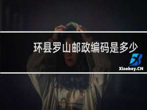 环县罗山邮政编码是多少