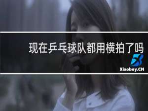 现在乒乓球队都用横拍了吗