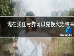 现在买任亏券可以兑换火焰纹章吗