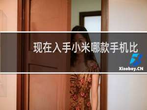 现在入手小米哪款手机比较好