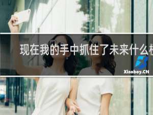 现在我的手中抓住了未来什么梗