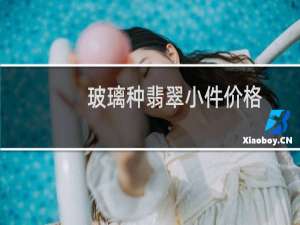 玻璃种翡翠小件价格