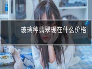 玻璃种翡翠现在什么价格