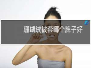 珊瑚绒被套哪个牌子好
