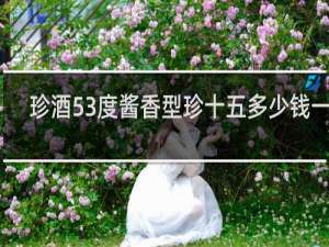 珍酒53度酱香型珍十五多少钱一瓶