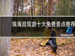 珠海自驾游十大免费景点推荐