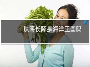 珠海长隆是海洋王国吗