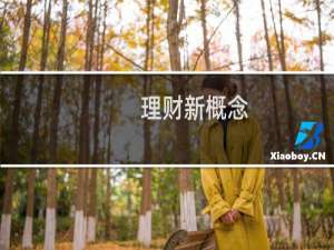 理财新概念