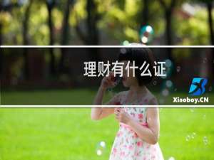 理财有什么证