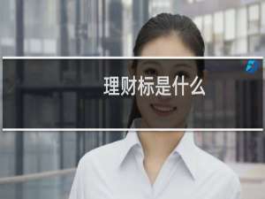 理财标是什么