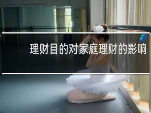 理财目的对家庭理财的影响