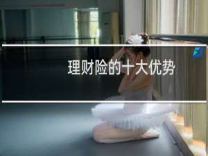 理财险的十大优势